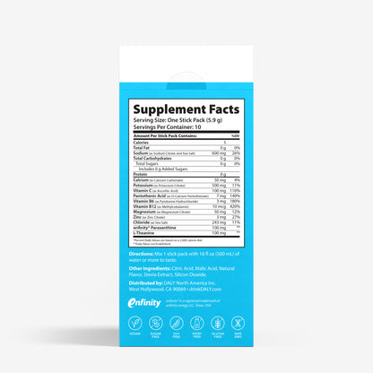 Energy + Electrolyte Stick – Blue Razz