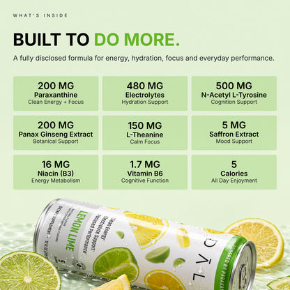 Energy + Electrolyte Drink – Lemon Lime