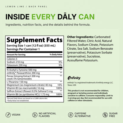 Energy + Electrolyte Drink – Lemon Lime