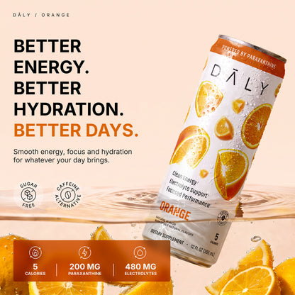 Energy + Electrolyte Drink – Orange