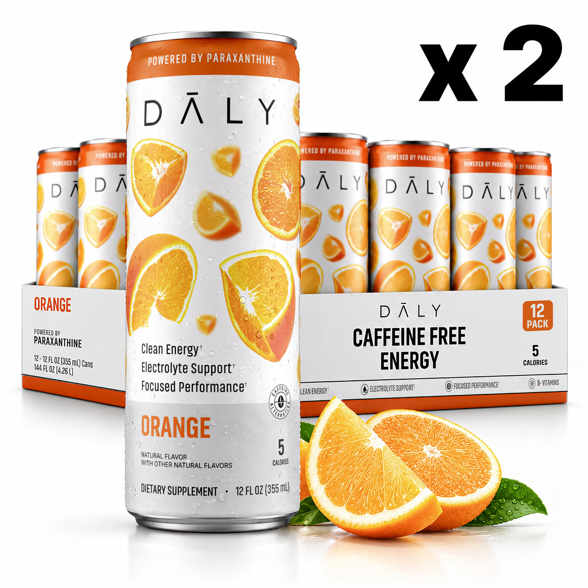 Energy + Electrolyte Drink – Orange