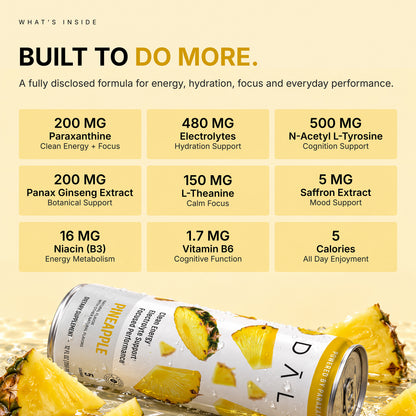Energy + Electrolyte Drink – Pineapple