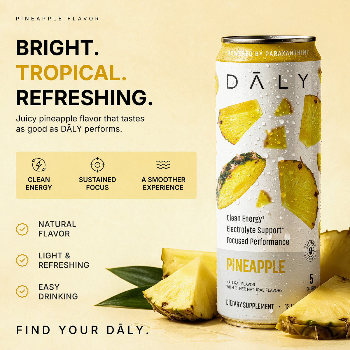 Energy + Electrolyte Drink – Pineapple