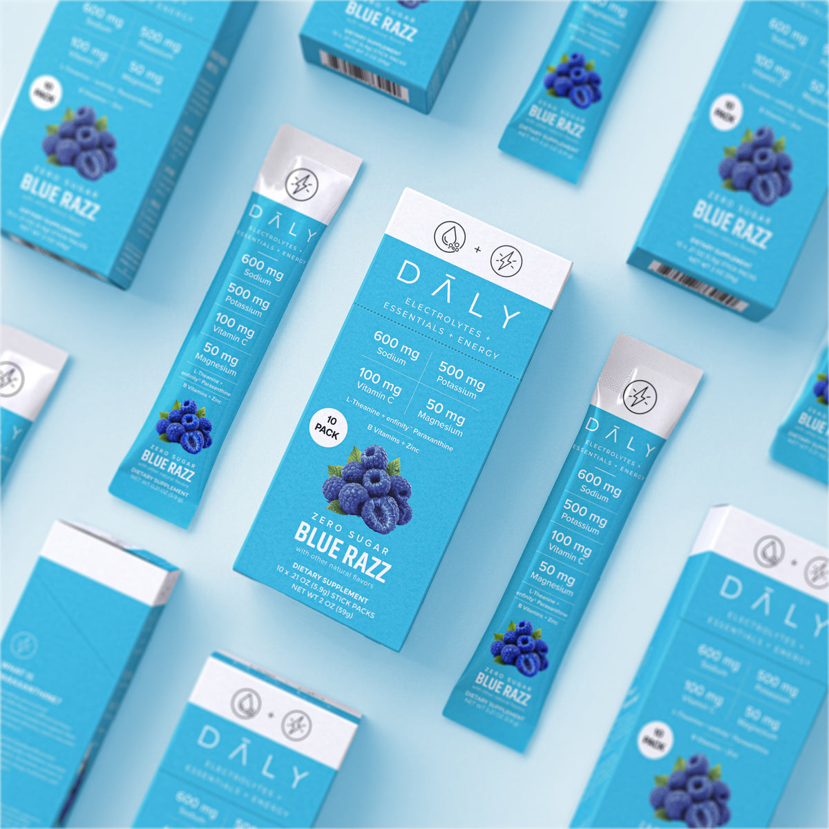 Energy + Electrolyte Stick – Blue Razz