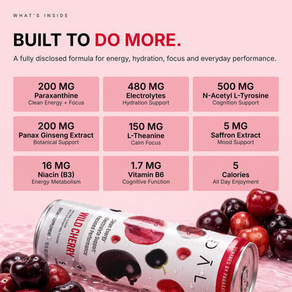 Energy + Electrolyte Drink – Wild Cherry