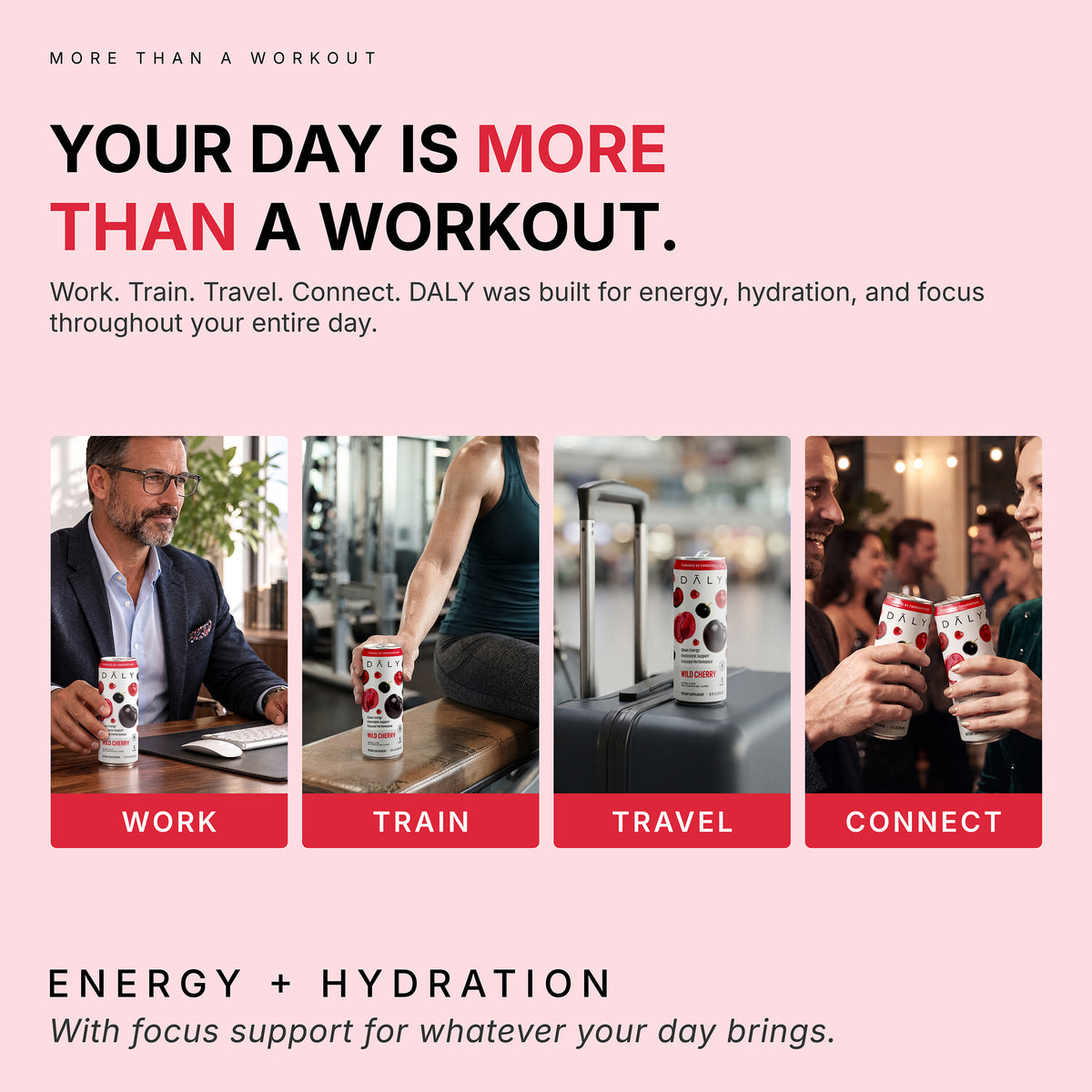 Energy + Electrolyte Drink – Wild Cherry