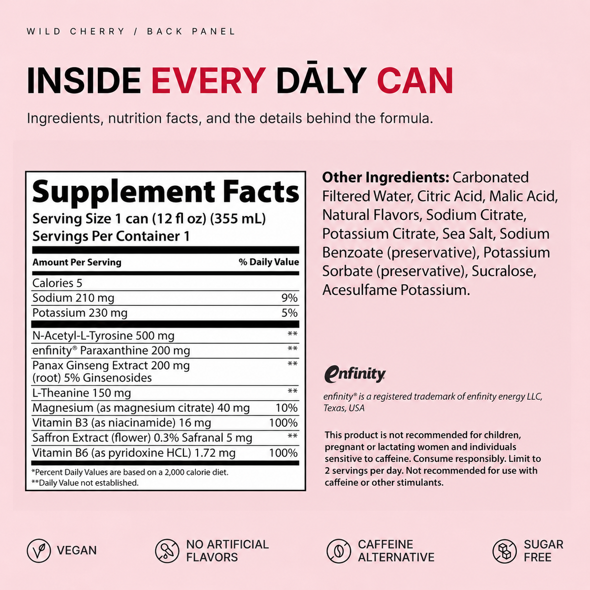 Energy + Electrolyte Drink – Wild Cherry